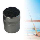 Maxbell 3xFishing Rod Butt Cap Black Easy to Install End Cover Repair Building 24.5mm