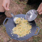 Maxbell 4xOutdoor Tableware Flatware Reusable Camping Utensil for Hiking Home Backpack Spatula