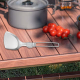 Maxbell 4xOutdoor Tableware Flatware Reusable Camping Utensil for Hiking Home Backpack Spatula