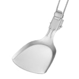 Maxbell 3xOutdoor Tableware Flatware Reusable Camping Utensil for Hiking Home Backpack Spatula