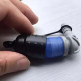 Maxbell 4xHydration Bite Valve Cover Unisex Dust Cover for Cycling Hiking Outdoor Black 22.41mm