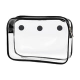Maxbell 5xClear Inner Bag Makeup Bag Women Tote Bag for Outdoor Travel 17cmx12cmx5cm