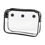 Maxbell 4xClear Inner Bag Makeup Bag Women Tote Bag for Outdoor Travel 17cmx12cmx5cm