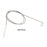 Maxbell 4xTube Cleaning Brush Stainless Steel Flexible Drain Dredge Piping Accessories