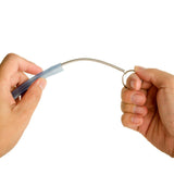 Maxbell 3xTube Cleaning Brush Stainless Steel Flexible Drain Dredge Piping Accessories