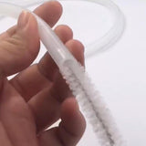 Maxbell 3xTube Cleaning Brush Stainless Steel Flexible Drain Dredge Piping Accessories