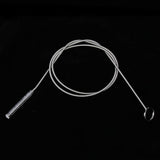 Maxbell 2xTube Cleaning Brush Stainless Steel Flexible Drain Dredge Piping Accessories