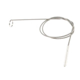 Maxbell 3xTube Cleaning Brush Stainless Steel Flexible Drain Dredge Piping Accessories