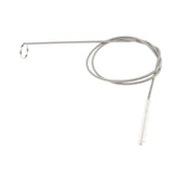 Maxbell 4xTube Cleaning Brush Stainless Steel Flexible Drain Dredge Piping Accessories