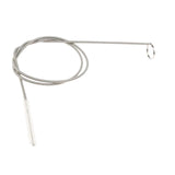 Maxbell 3xTube Cleaning Brush Stainless Steel Flexible Drain Dredge Piping Accessories