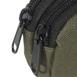 Maxbell 2xCoin Purse with Belt Loop Double Layer Waterproof Multifunctional Coin Pouch Green