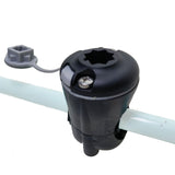 Maxbell 2xKayak Rail Mount Wear Resistant for 12mm-38mm Round or Square Rail for Canoe