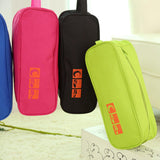 Maxbell 4xTravel Shoe Bag for Packing Oxford Fabric with Zipper Lightweight Shoe Pouch Green