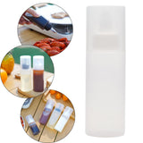 Maxbell 3xCamping Squeeze Oil Bottle Condiment Bottles for Home Frying Syrup white L