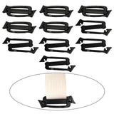 Maxbell 4x10x Adjusters Camping Equipment Survival Outdoor 26mm Webbing Release G Hook