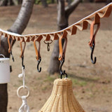 Maxbell 4x10Pcs Webbing Buckle Hooks DIY Backpack Hanging Hangers for Bags Pots Spoons