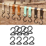Maxbell 3x10Pcs Webbing Buckle Hooks DIY Backpack Hanging Hangers for Bags Pots Spoons