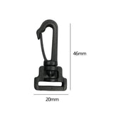 Maxbell 4x10 Pieces Swivel Snap Hook Swivel Clip for Handbags Purse Hardware Backpacks