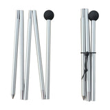 Maxbell 2xTent Rods Canopy Poles Awning Support Pole Outdoor Gardening Shelter Tent Poles