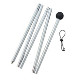 Maxbell 2xTent Rods Canopy Poles Awning Support Pole Outdoor Gardening Shelter Tent Poles