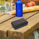 Maxbell 4xTool Box Dust Resistant Storage Case for Camping Backpacking Accessories S Black
