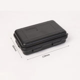 Maxbell 4xTool Box Dust Resistant Storage Case for Camping Backpacking Accessories S Black