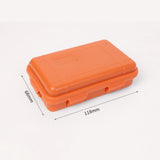 Maxbell 3xTool Box Dust Resistant Storage Case for Camping Backpacking Accessories Small Orange