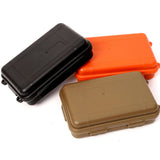 Maxbell 2xTool Box Dust Resistant Storage Case for Camping Backpacking Accessories Large Orange