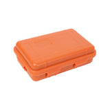 Maxbell 2xTool Box Dust Resistant Storage Case for Camping Backpacking Accessories Large Orange