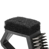 Maxbell 4xGrill Brush with Heat Insulation Handle Professional BBQ Grill Cleaner Brush