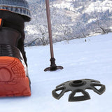 Trekking Pole Snow Basket 9cm Hiking Sticks Accessories for Outdoor Climbing Gray