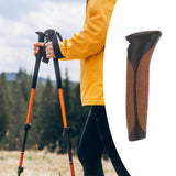Maxbell 3xTrekking Rod Handle Replacement Outdoor Activities Mountaineering Crutch Style E