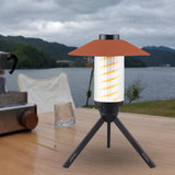 Maxbell 4xCamping Lamp Shade Replacement LED Flashlight Camping Tripod Light Cover Brown