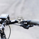 Maxbell 4xBike Bell Cycling Accessories Bicycle Bell for Men Women Mountain Road Bikes Silver
