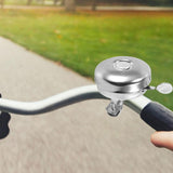 Maxbell 3xBike Bell Cycling Accessories Bicycle Bell for Men Women Mountain Road Bikes Silver