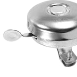 Maxbell 4xBike Bell Cycling Accessories Bicycle Bell for Men Women Mountain Road Bikes Silver