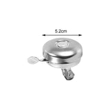 Maxbell 3xBike Bell Cycling Accessories Bicycle Bell for Men Women Mountain Road Bikes Silver