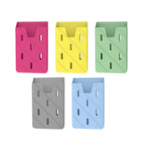 Maxbell 4xPhone Card Holder Silicone Phone Pouch for Drivers ID Card All Mobile Phones Gray