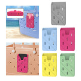 Maxbell 3xPhone Card Holder Silicone Phone Pouch for Drivers ID Card All Mobile Phones Gray