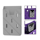 Maxbell 2xPhone Card Holder Silicone Phone Pouch for Drivers ID Card All Mobile Phones Gray
