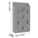 Maxbell 5xPhone Card Holder Silicone Phone Pouch for Drivers ID Card All Mobile Phones Gray