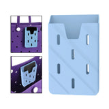 Maxbell 2xPhone Card Holder Silicone Phone Pouch for Drivers ID Card All Mobile Phones Blue