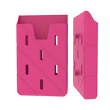 Maxbell 4xPhone Card Holder Silicone Phone Pouch for Drivers ID Card All Mobile Phones Rose Red