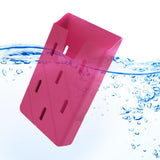 Maxbell 5xPhone Card Holder Silicone Phone Pouch for Drivers ID Card All Mobile Phones Rose Red