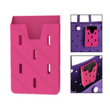 Maxbell 3xPhone Card Holder Silicone Phone Pouch for Drivers ID Card All Mobile Phones Rose Red