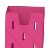Maxbell 4xPhone Card Holder Silicone Phone Pouch for Drivers ID Card All Mobile Phones Rose Red