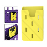 Maxbell 5xPhone Card Holder Silicone Phone Pouch for Drivers ID Card All Mobile Phones Yellow