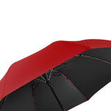 Maxbell 2xTwo Fold Automatic Duck Umbrella Gift Strong for Backpacking Walking Outdoor Red