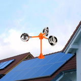 Maxbell 2xBird Scare Windmill Durable Bird Scarer Deterrent for Backyard Patio Farmland