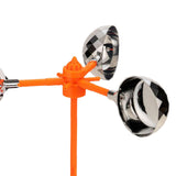 Maxbell 2xBird Scare Windmill Durable Bird Scarer Deterrent for Backyard Patio Farmland